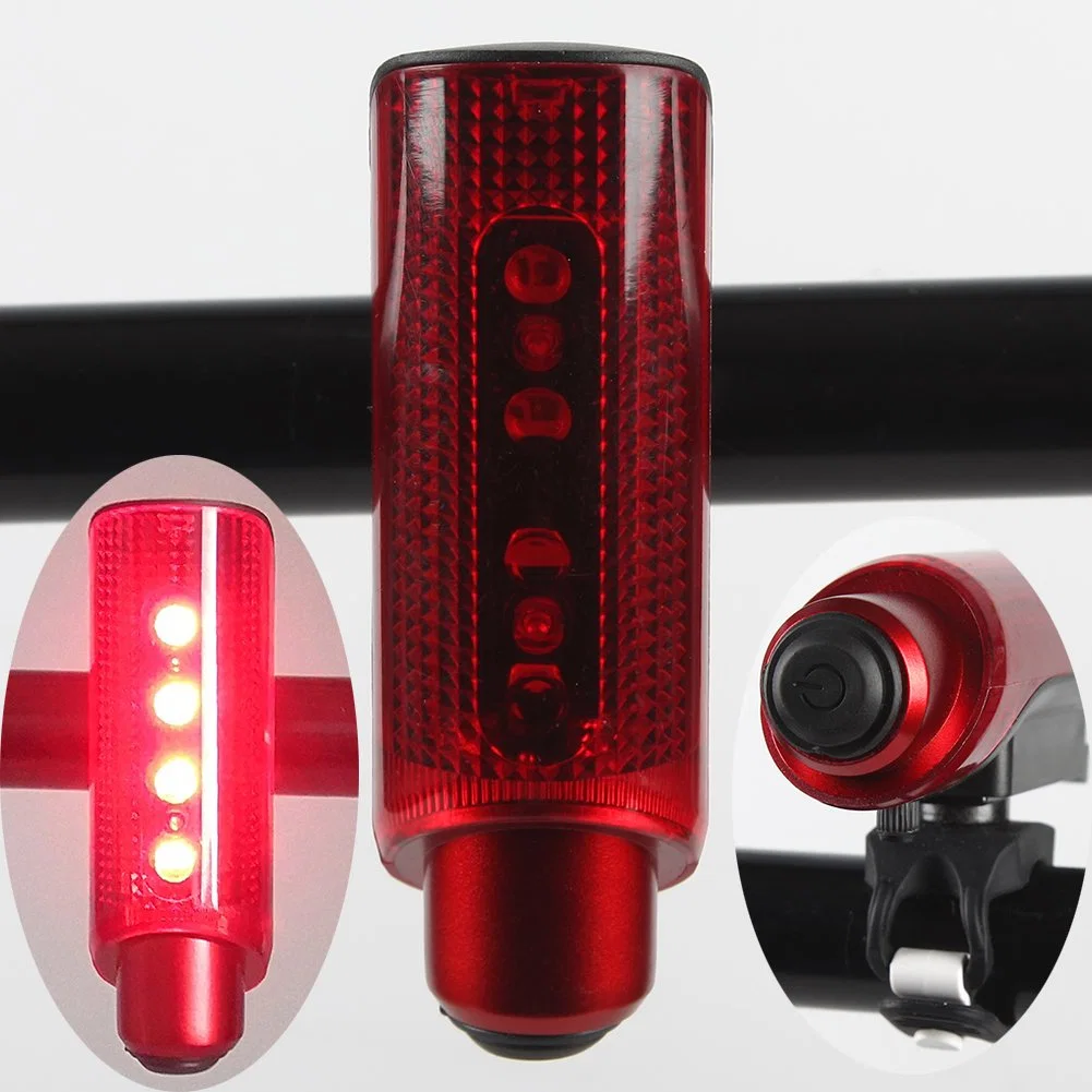 Yichen AA Battery LED Bicycle Light Bike Rear Light