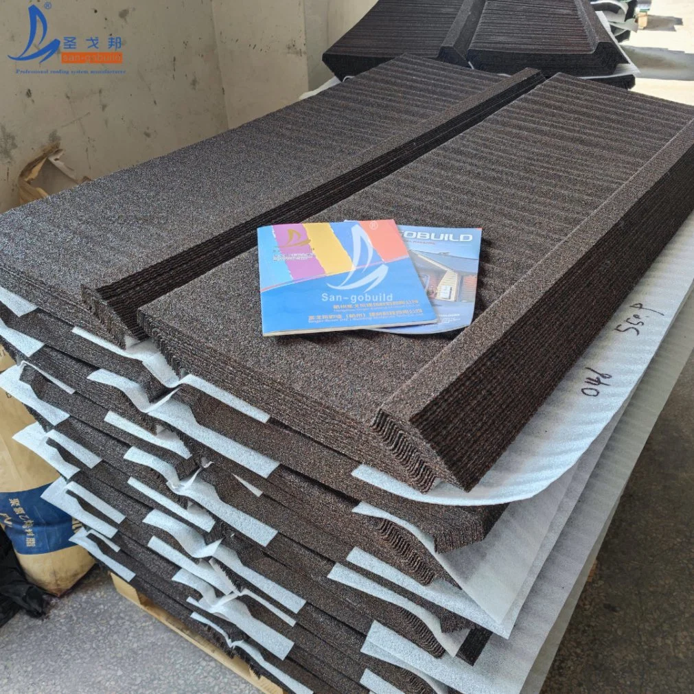 Lebanon Best Aluminium Zinc Roofing Sheet Durable Stone Coated Metal Roofing Tile