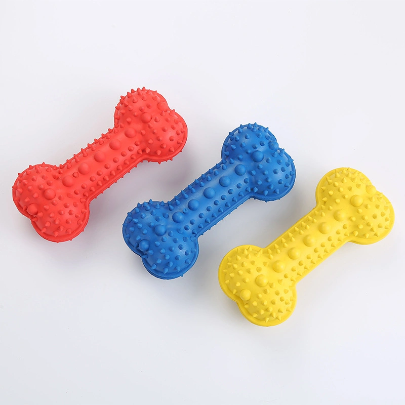 Fuga de rompecabezas alimentos Wear-Resistant juguete hueso de juguete de entrenamiento de varilla de dientes muerden Suministros de limpieza de dientes Pet
