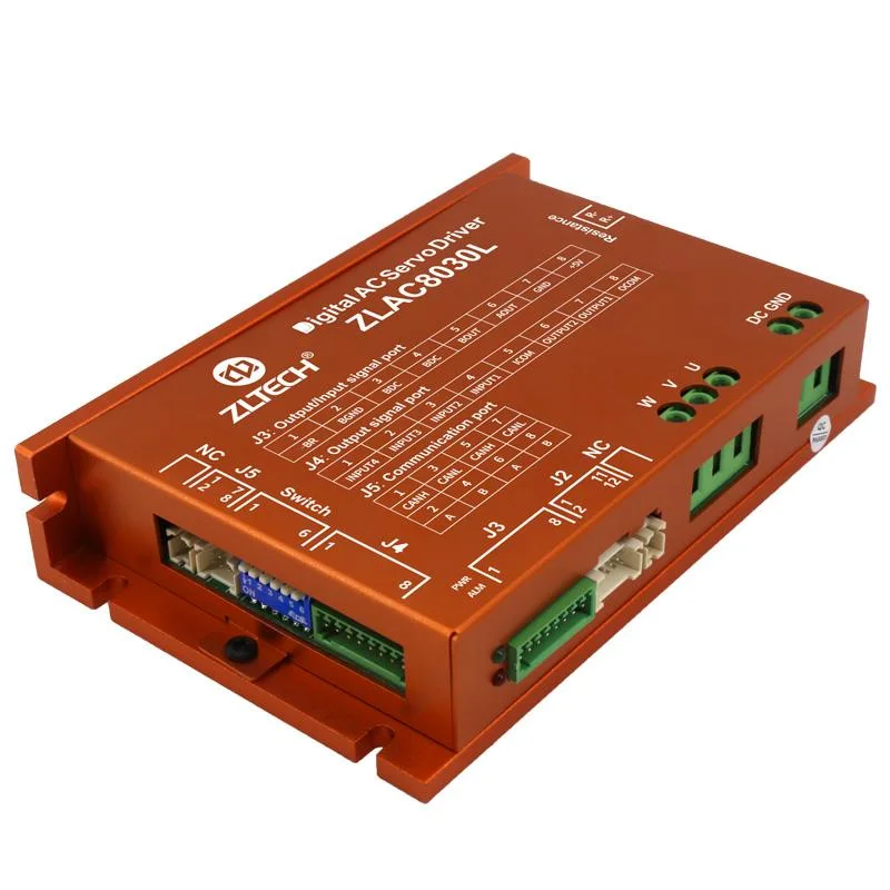 Zltech Modbus RS485 Canbus 3phase 24V-48V 30A-60A 1000W Brushless DC Hub Servo Motor Controller Driver for Mobilt Robot