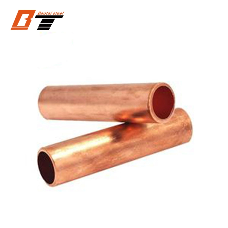 Acondicionador de aire de alta calidad directamente de tubo Tubo de cobre de 0,75 mm de espesor 0.25mm, el tamaño del tubo de cobre de 5/8 3/4, Tubo de cobre para ACR