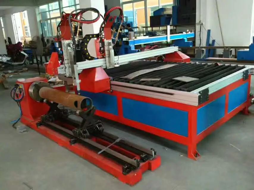 High quality/High cost performance  CNC Plasma Cutter Machine Metal/ Plate and Pipes Plasma Cutting Machine for Sale