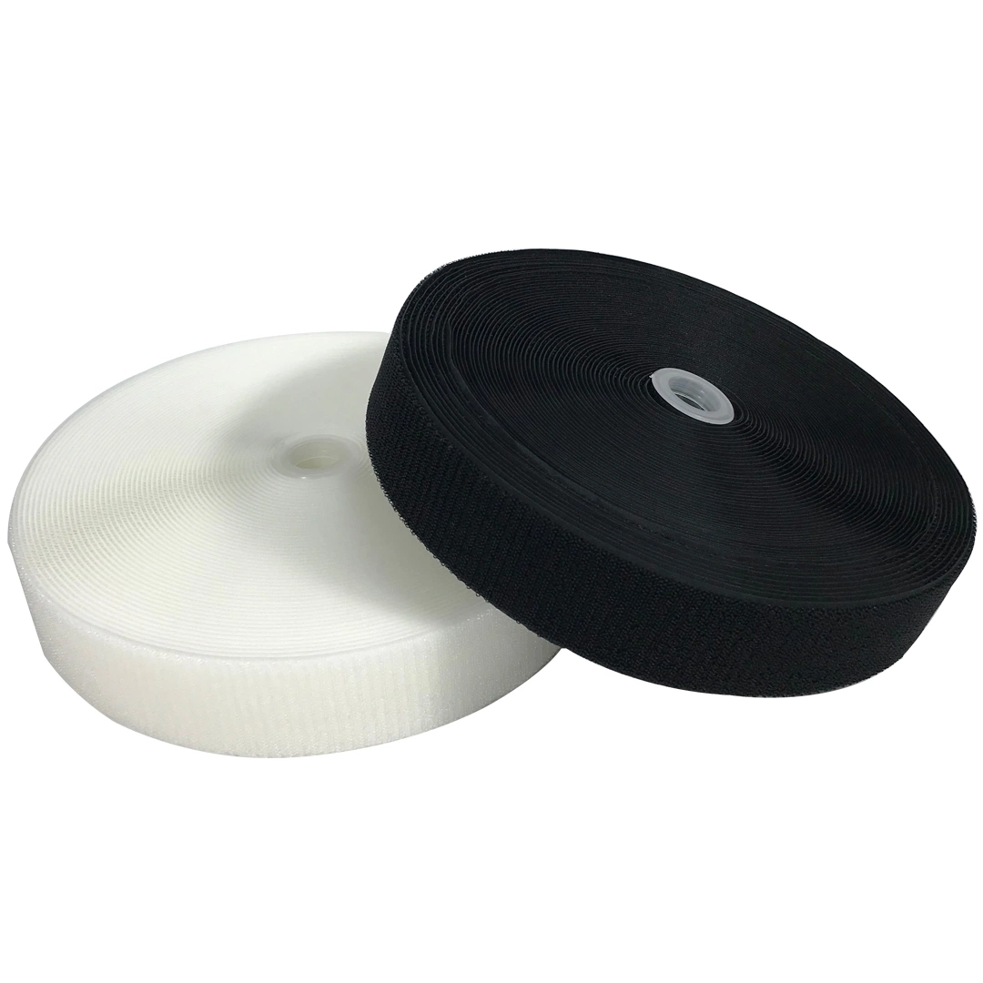 High quality/High cost performance  Velcro Unbrushed or Unnapped Loop Tape Round Eco-Friendly Hook & Loop