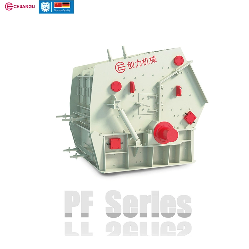 Equipo de trituración trituradora de piedras PF Mining Rock Impact Crusher with TUV SGS en stock