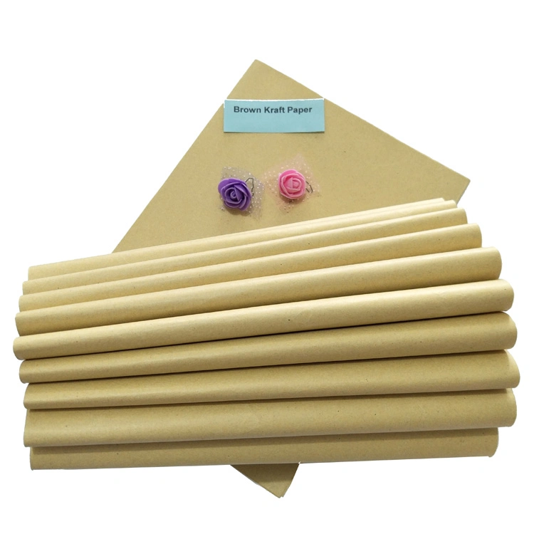 Good Quality Wholesale/Supplier Dried Flower Package Wrapping Kraft Paper