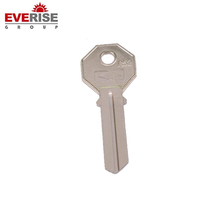 Key with Different Material Nickel Plated Surface Used for Door