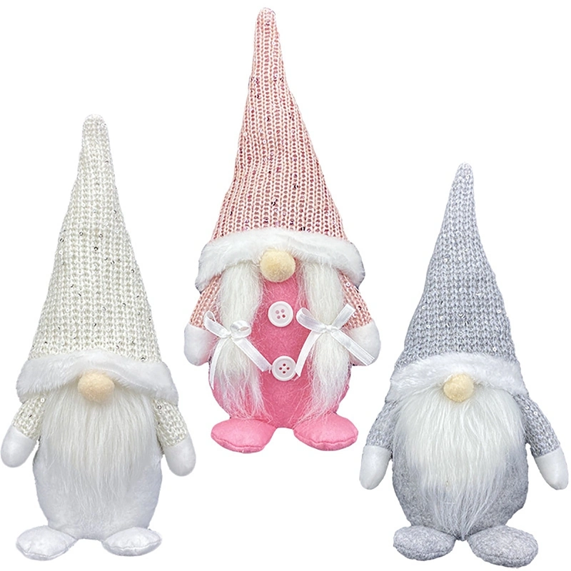 Dropshipping Christmas Home Window Decorations Nordic Style Decorative Dolls