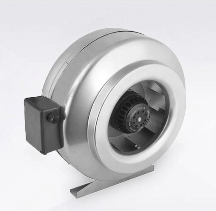 Low Noise 110V 220V 230V AC Circular Duct in Line Marine Tunnel Ventilation Tube Fan
