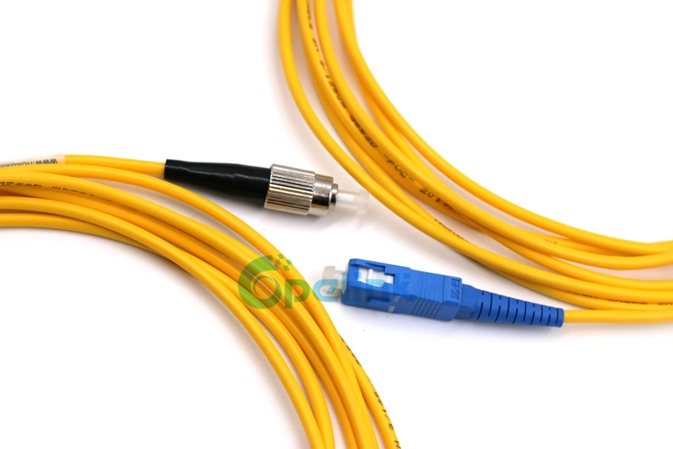 Sc-FC/Upc 2.0mm Sm Simplex 9/125 Fiber Optic Patchcord 10m