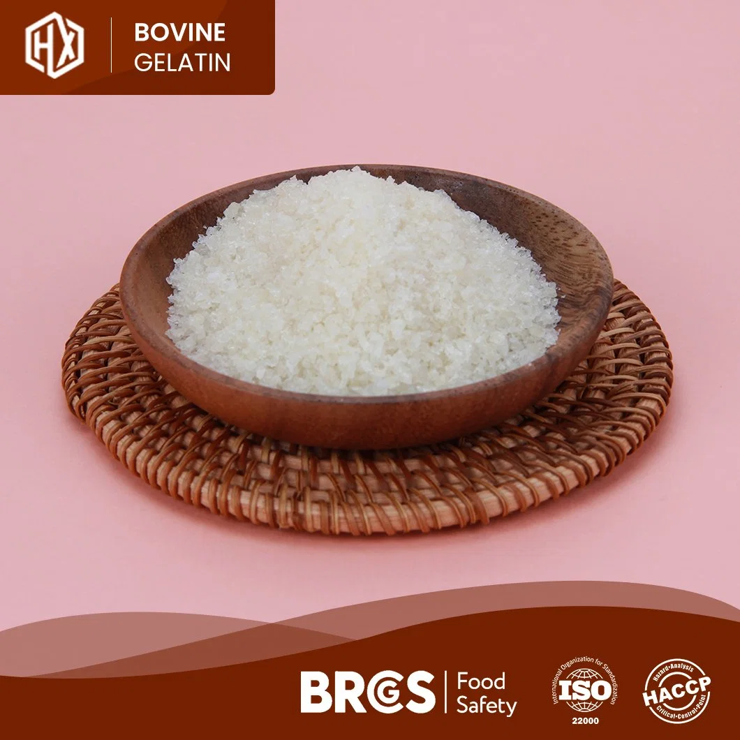 Haoxiang Food Grade Halal Bovine Skin Gelatin Powder High-Purity Pharmaceutical Bovine Skin Gelatin Original Factory Food Grade Bovine Skin Gelatin Granular