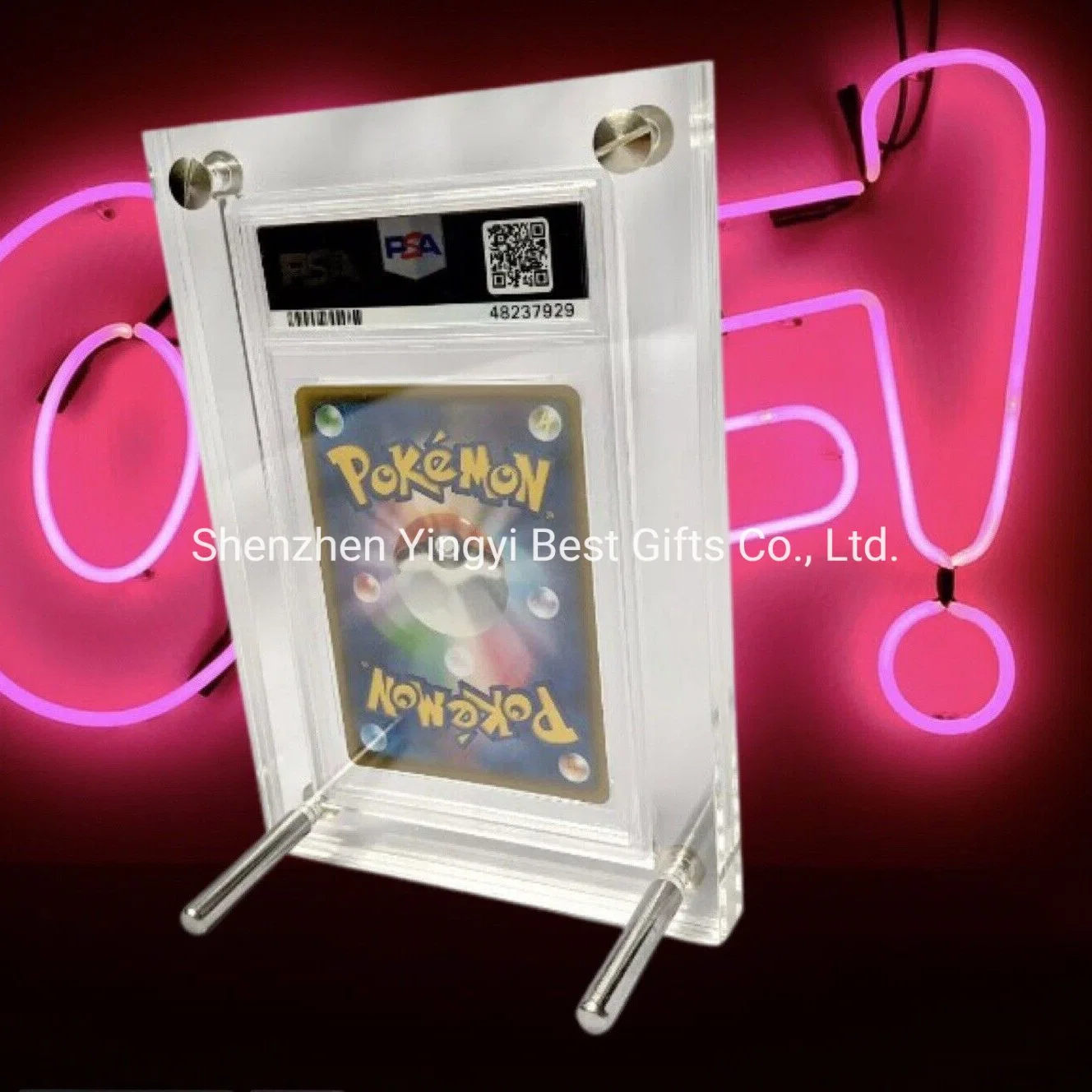 Yyb Wholesale Handmade Luxury Acrylic Pokemon Card Display Frame