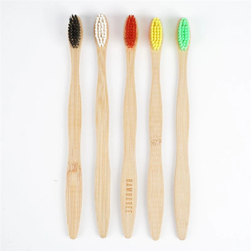 FDA&Ce Approved 100% Organic Charcoal Eco Bamboo Toothbrush