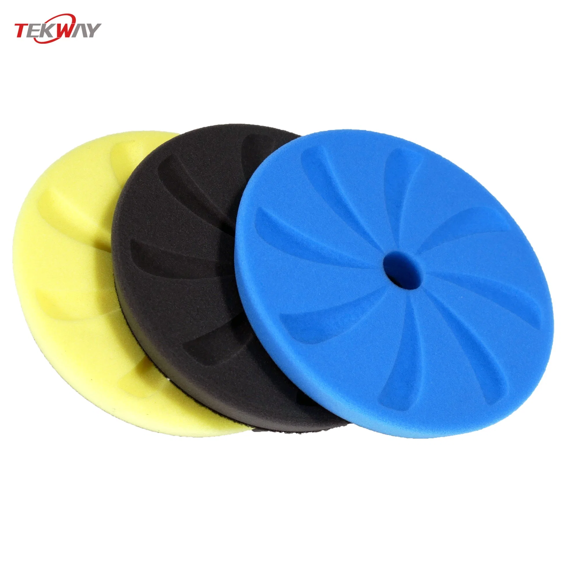 Tekway Buffing Pads 6 Inch Polishing Pads Kit 150mm Car Sponges Buffing Wheel for Car Buffer Polisher Detailing Repair Waxing Sanding