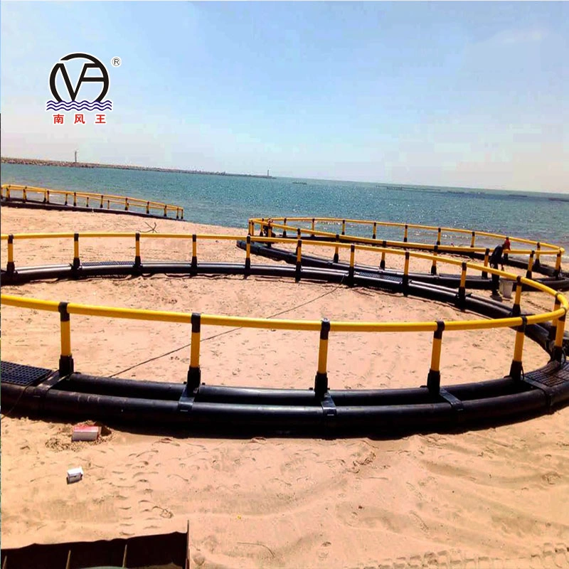 Manufacturer of Simple Circular HDPE Cage Tilapia Breeding Equipment