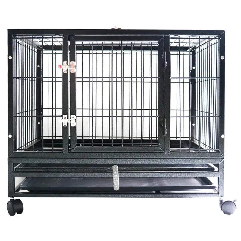 Custom Size Dog Cage Stainless Steel Large Pet Cage Dog Cage for Sale