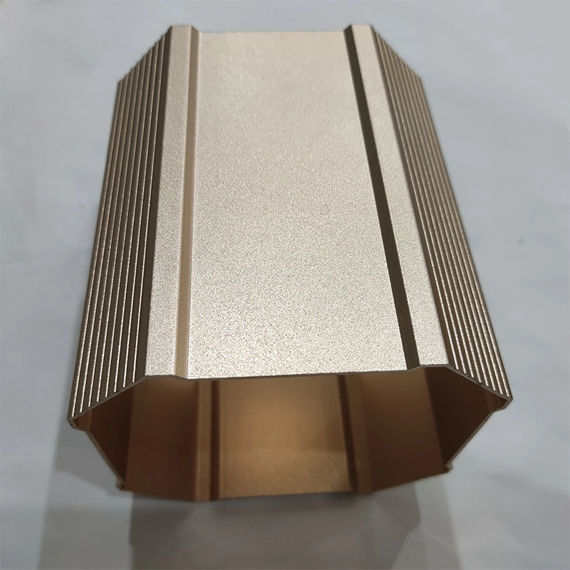 Perfil personalizado de aluminio extruido cuadro Proyecto Caja