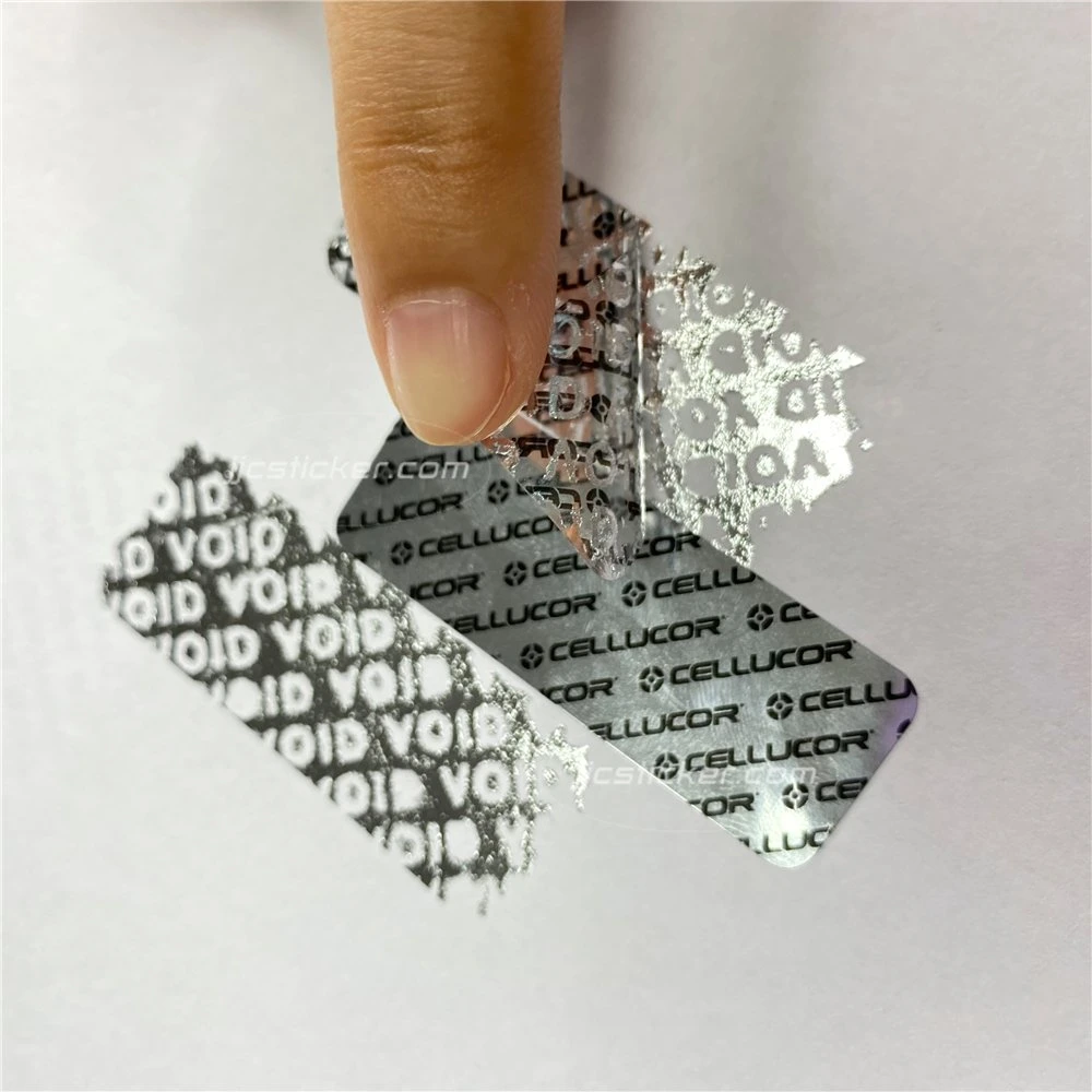 Holographic Hologram Sticker Label Using for Secure Hologram Seal Sticker