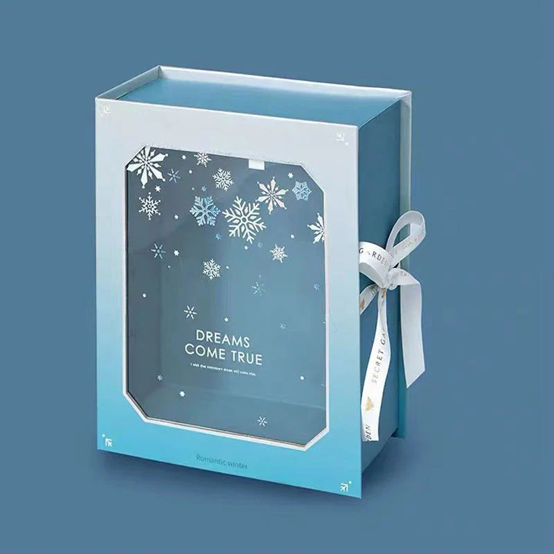 Round Box Christmas Paper Box Packaging Box Paper Gift Box Custom Packaging Box