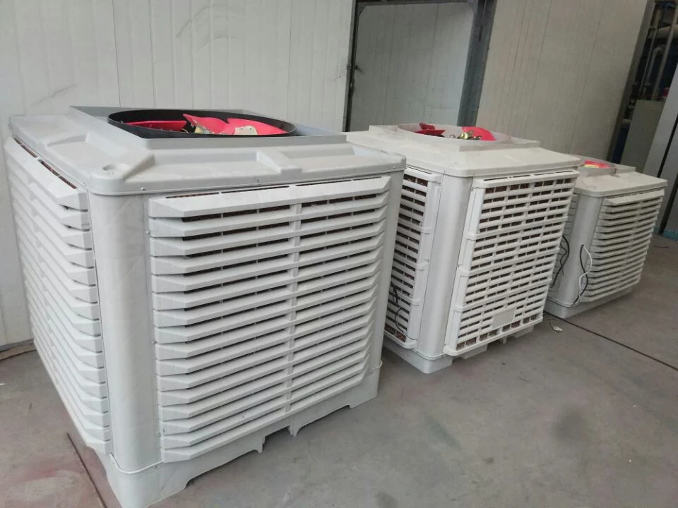 1.5kw Industrial Air Cooler Water Evaporative Air Cooler Industrial Cooling Machine Air Duct