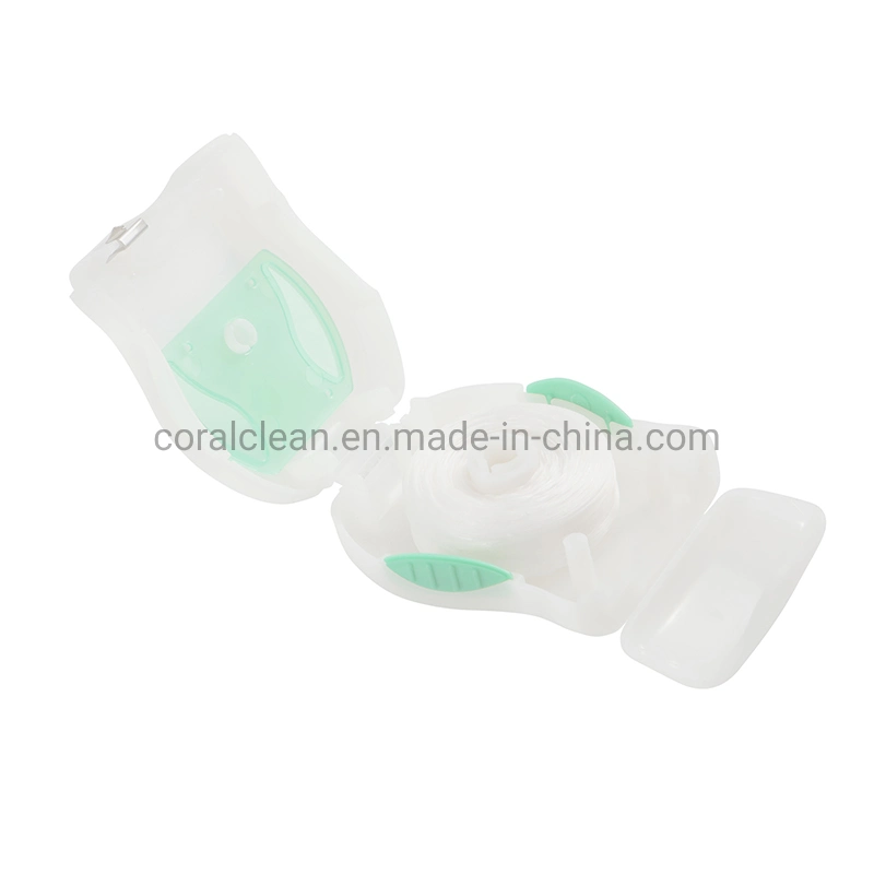 High quality/High cost performance  50 M Waxed Nylon Floss with Mint Flavor Dental Floss