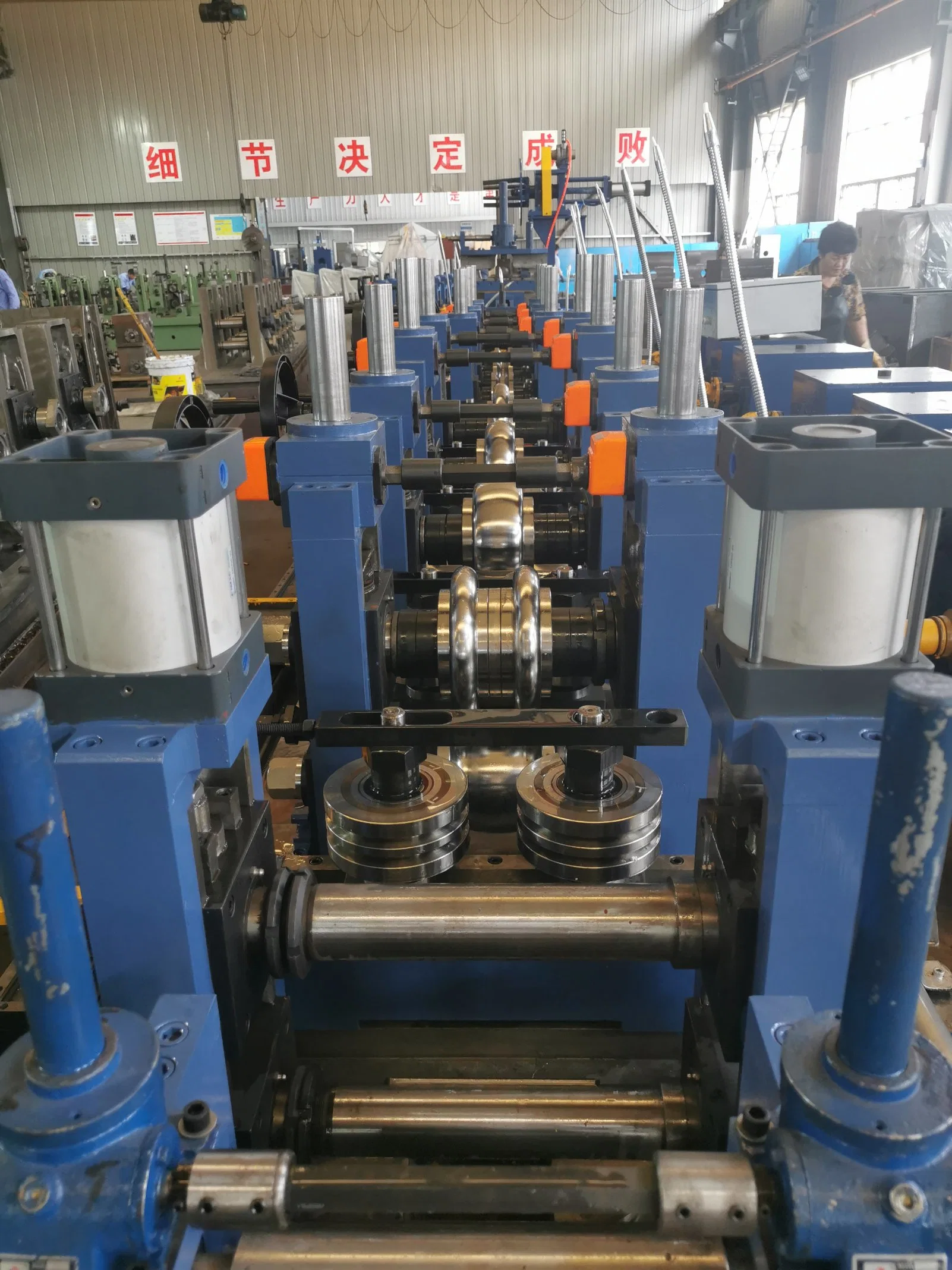 Pipe Production Line BS Standard, Roll Forming Line Large Size