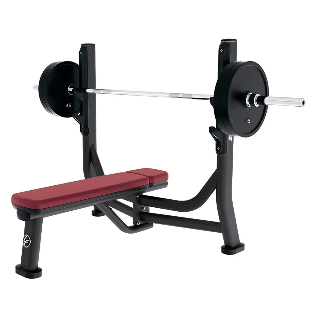 Home Gym Fitness Fitness el equipo de prensa de banco de entrenamiento de fuerza plana Flat Bench Press