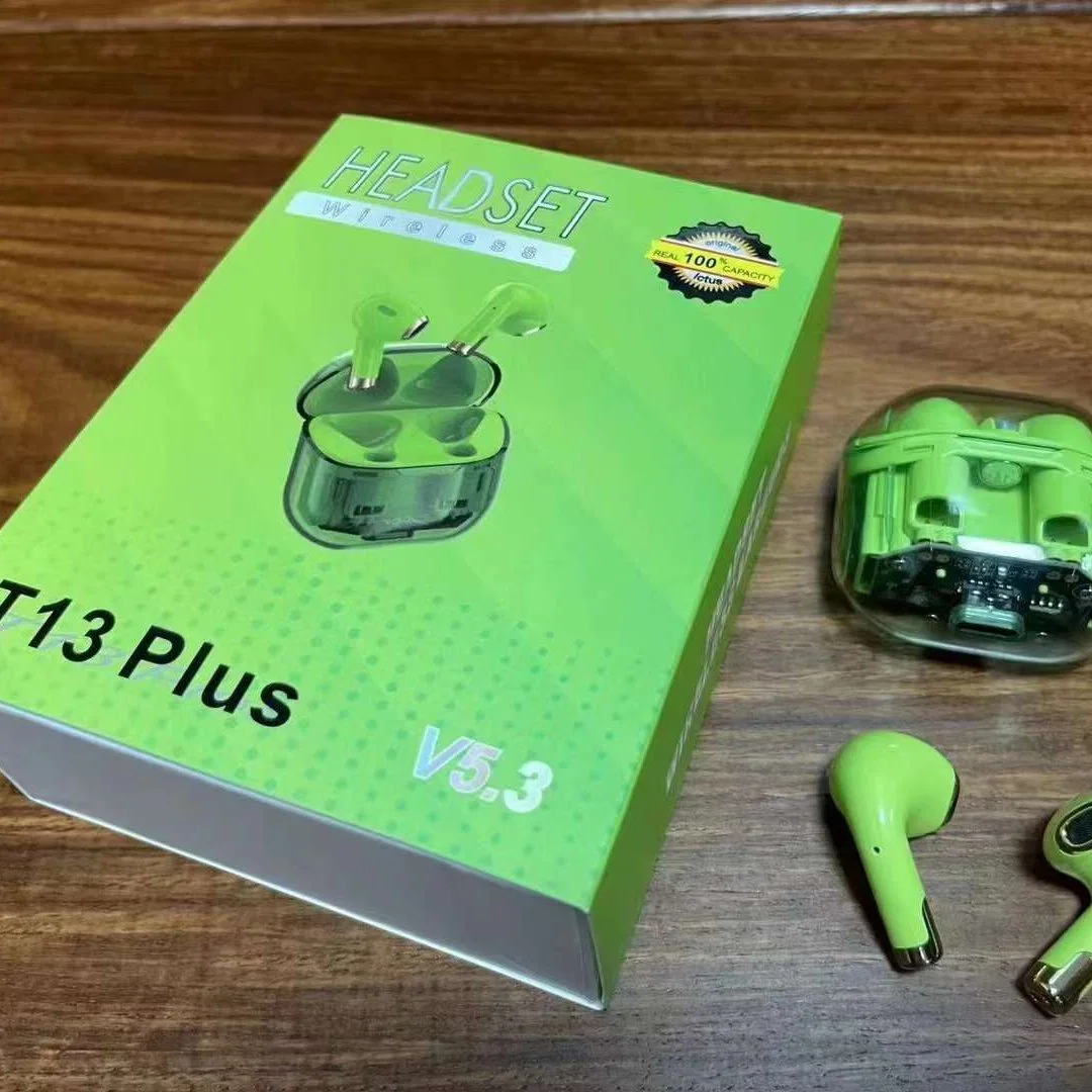 T13 Plus Écouteurs Bluetooth sans fil véritables T13 Plus Casque de haute qualité