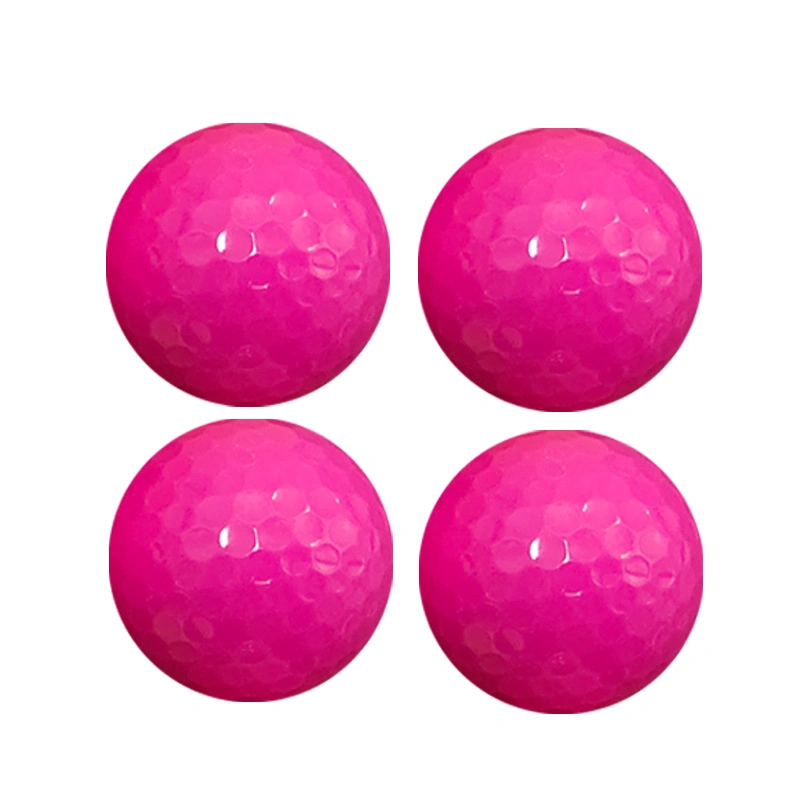 2 Layer PU Urethane Golf Tournament Balls Custom Logo Colors Golf Balls with High quality/High cost performance 