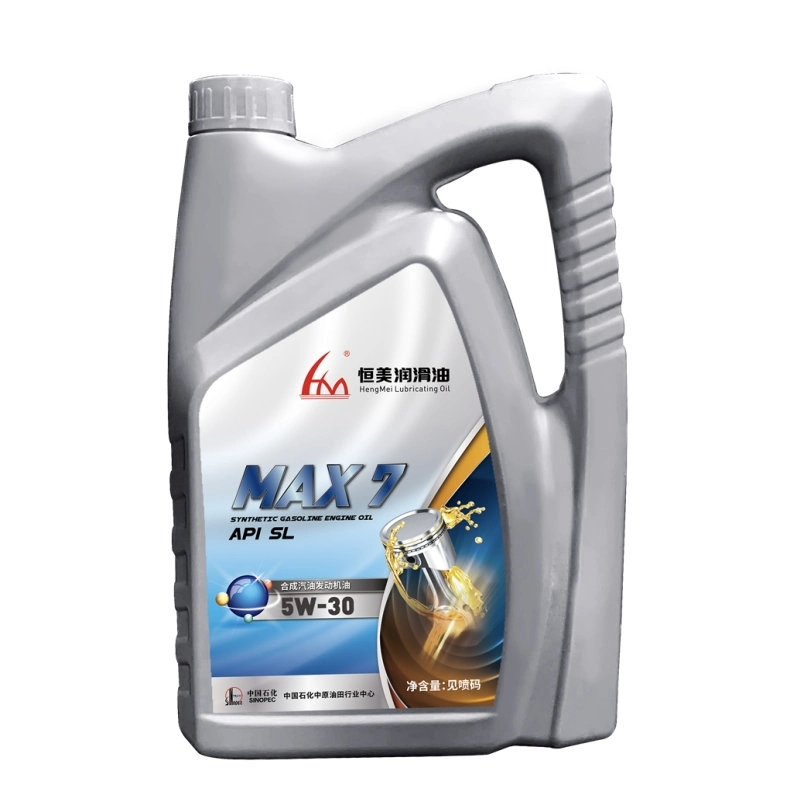 Lubricante de alta calidad Hengmei Max-30/10W7 5W-40 lleno de aceite de motor de gasolina sintética