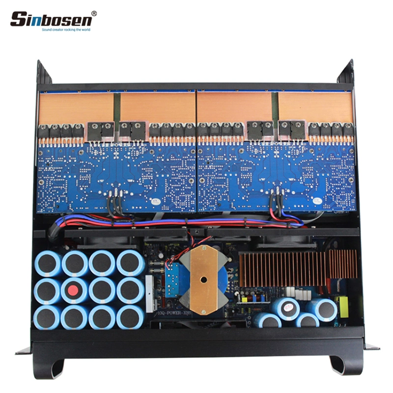 Sinbosen Stereo AMP Fp10000q Amplificador de Potencia Profesional de 4 Canales y 2000 Vatios