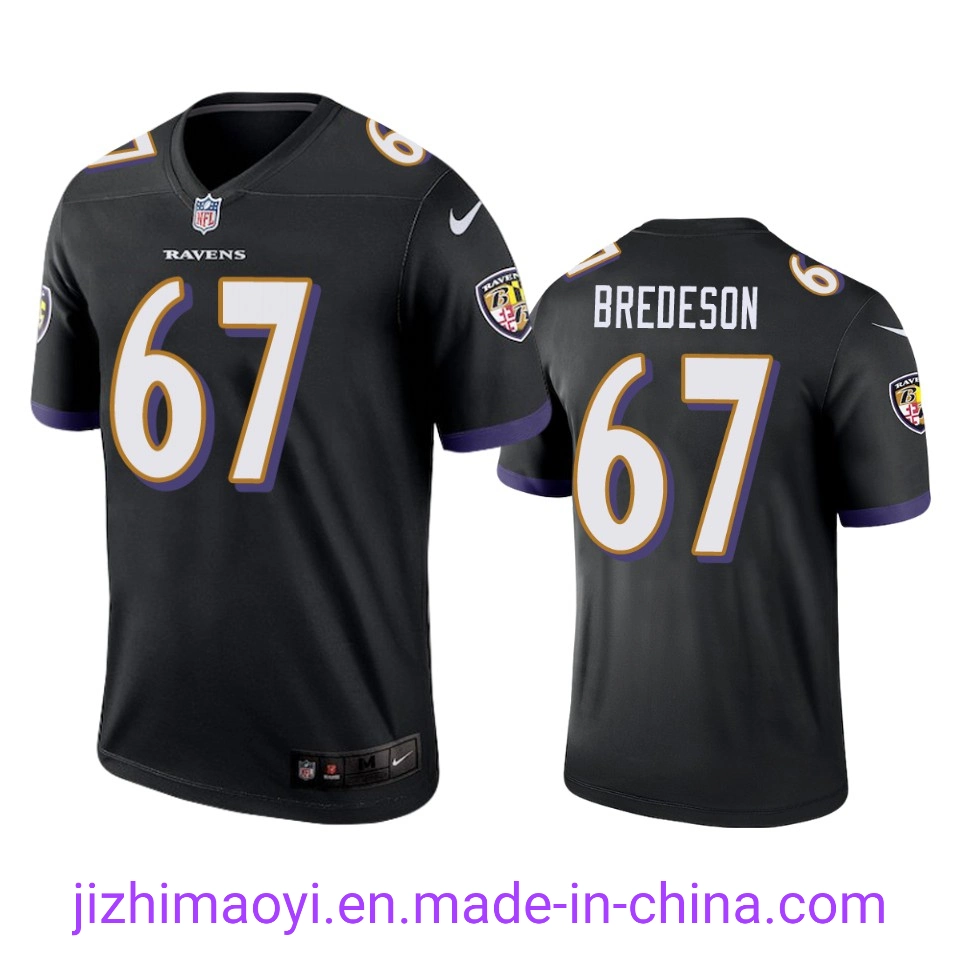 Wholesale/Supplier Custom Ravens Lamar Jackson Ronnie Stanley Marlon Humphrey Justin Tucker Baltimore Football Elite Game Legend Limited Jersey