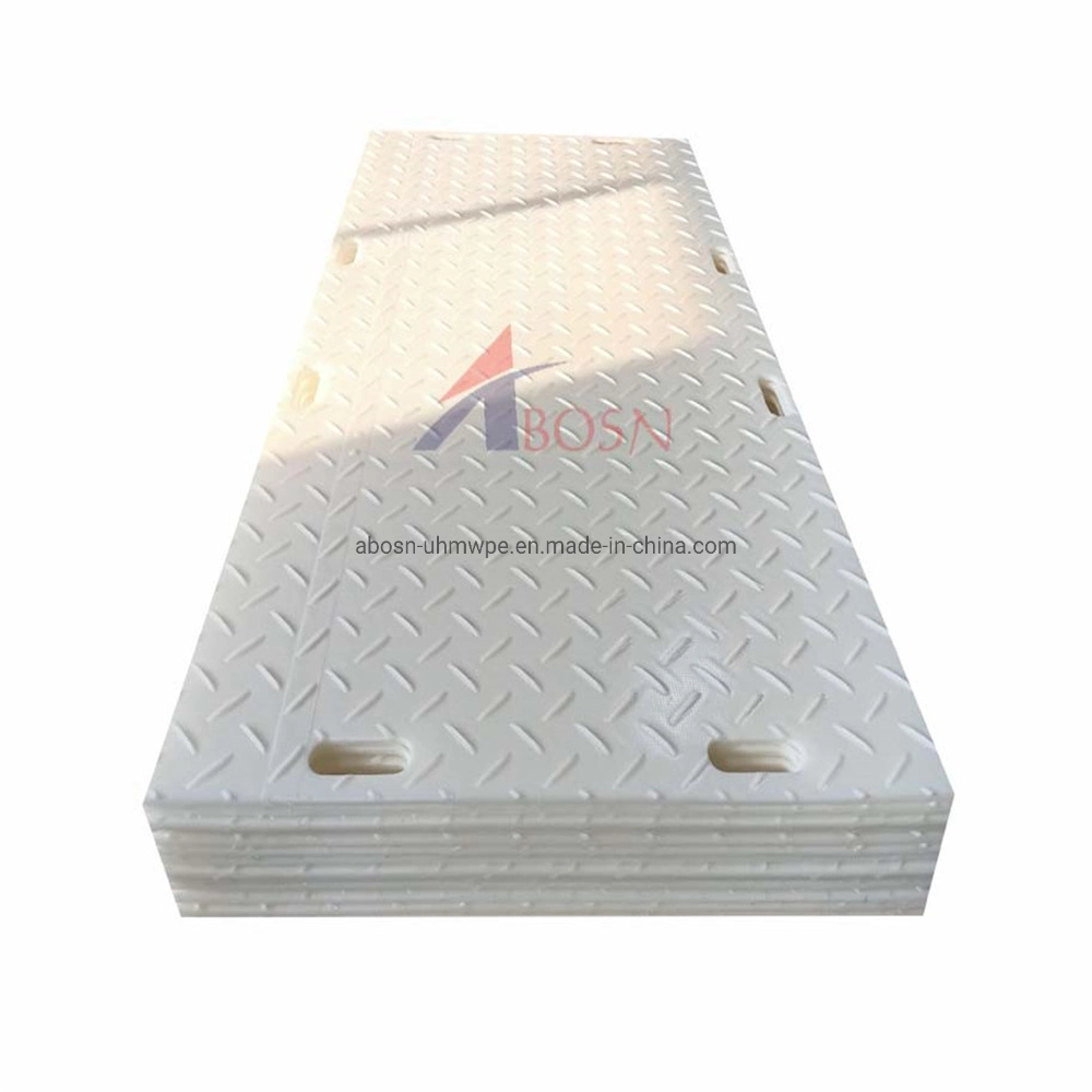 Ground Protection Place Floor Mats Plastic Anti-Slip HDPE Track Construction Mats