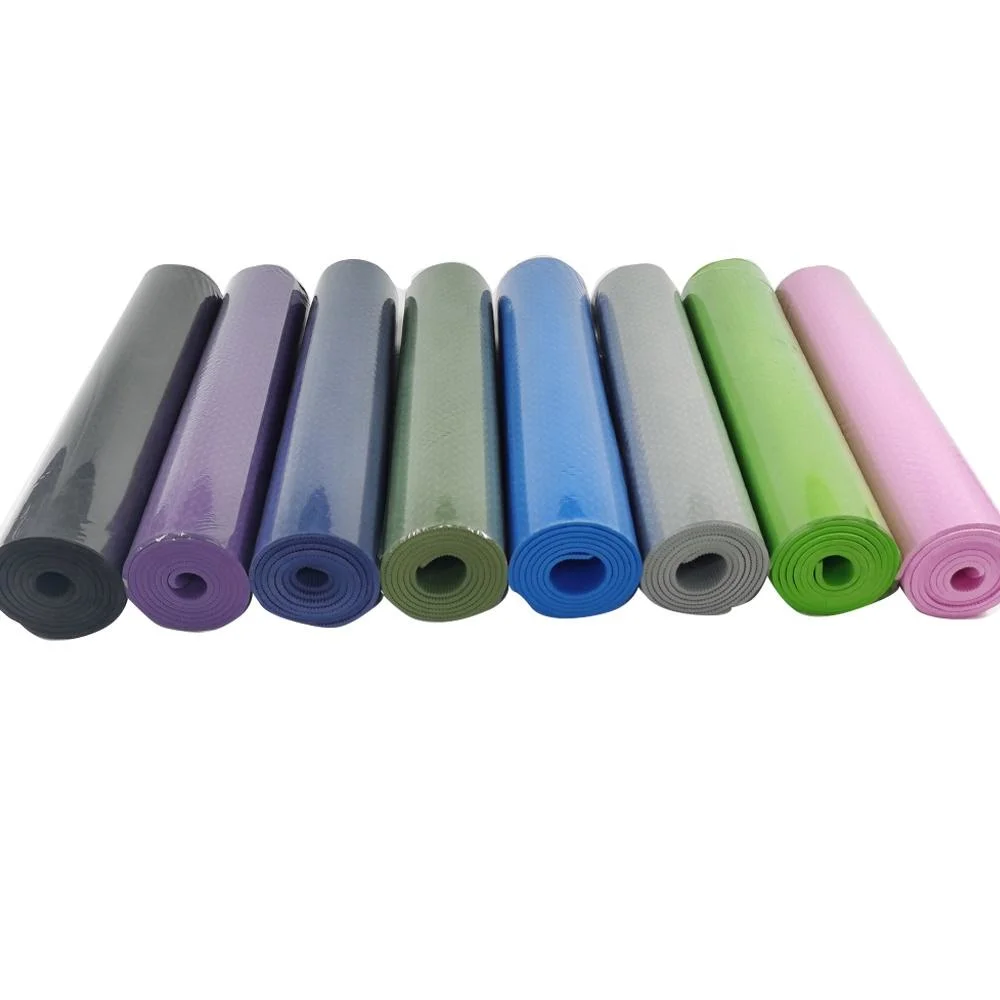 TPE Anti Slip Eco Exercise Fitness Rubber Pads Pilates Yoga Mat