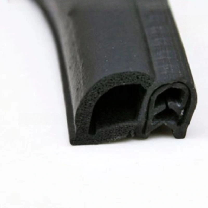 EPDM Car Door Seal Rubber Profile with Metal Reinforced