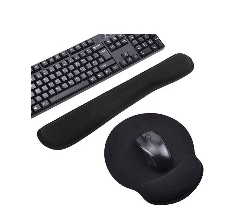 Hot Selling Memory Foam Non Slip Mouse Pad and Keyboard Wrist Rest