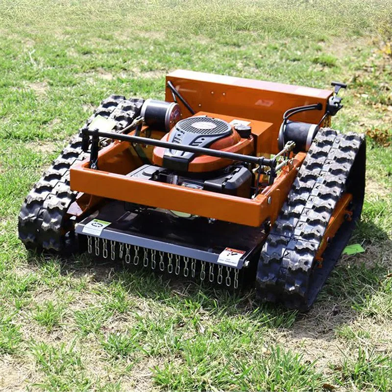 Robot Mower Electric Drive Remote Control Tractor Robotic Lawn Mower Automatic