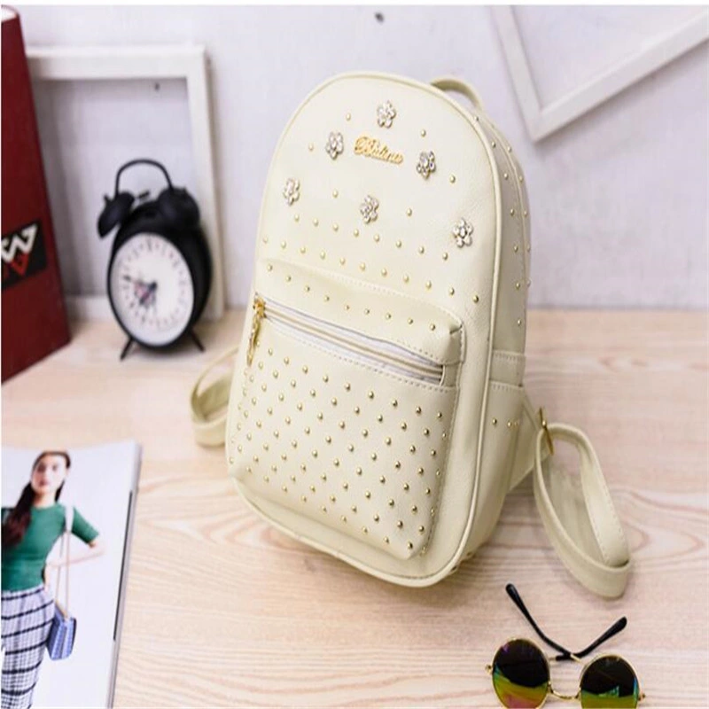 Sweetlovely Women Backpacks Girl School Bag PU Leather Bag