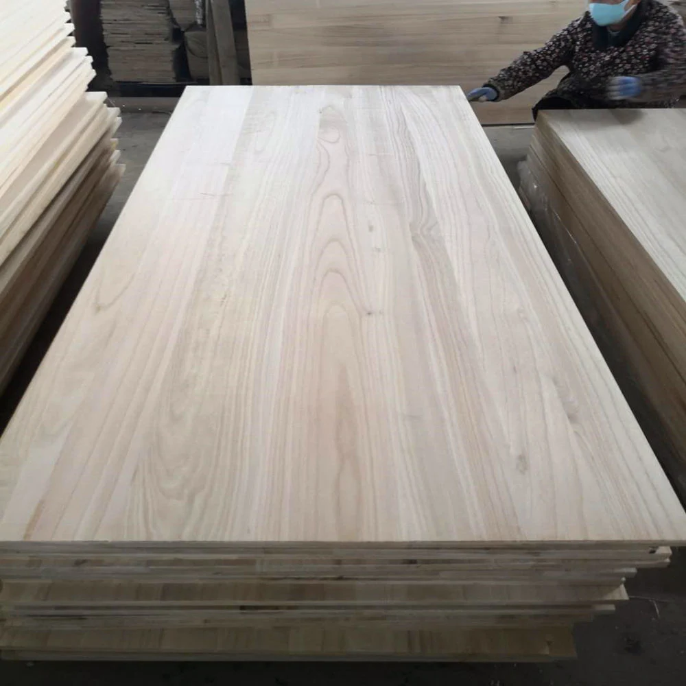 Tung Wood Board Paulownia melhor material para tabletop mobiliário / porta / Bed Board