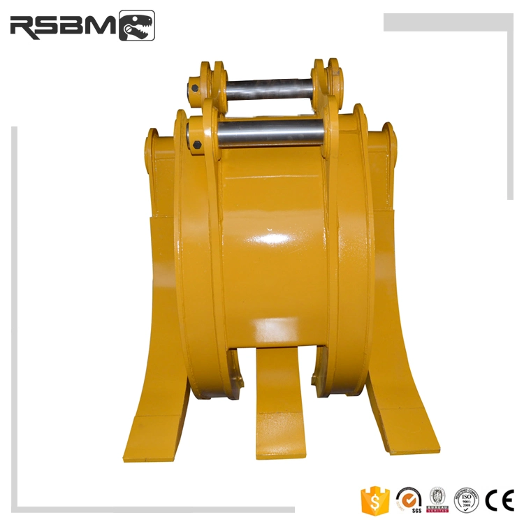 3*2 Tines Stone Grapple for 20ton Excavator