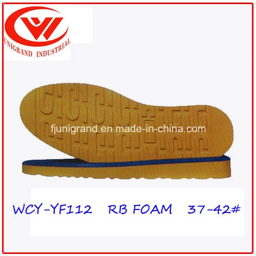 Rubber Outsole Outdoor Shoes Sole with Rubber Foam