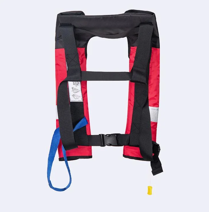 Precio mayorista Red White Inflatable Life Jacket for Life Guard