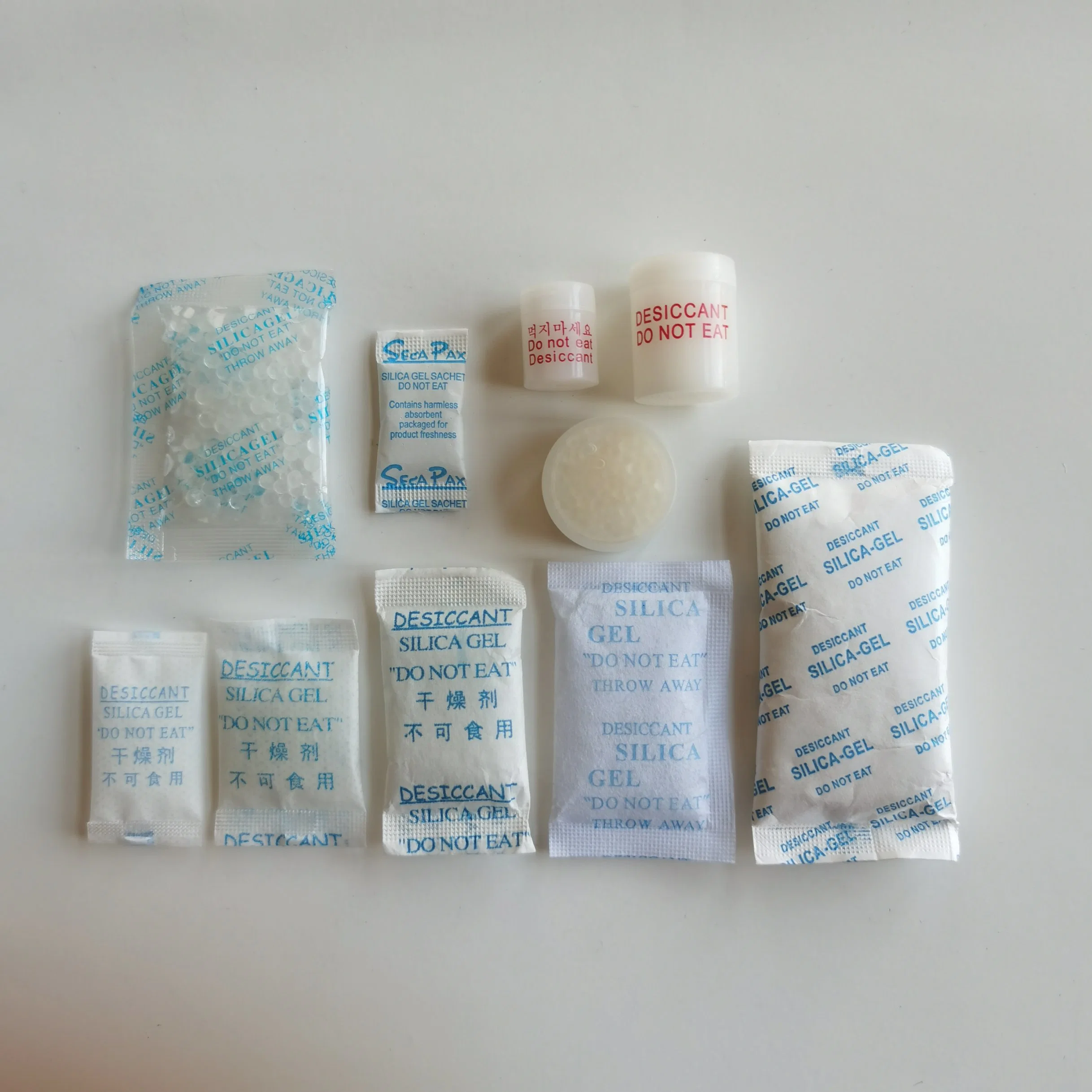 DMF Free RoHS Compliant 2g Silica Gel Canister Food Grade and Medical Grade Used