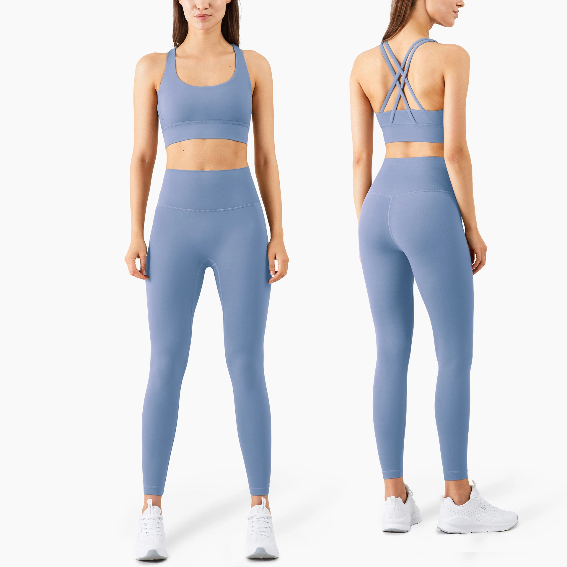 Ropa de fitness Mayorista/Proveedor traje de yoga mujer ropa de gimnasio traje de yoga Establecer