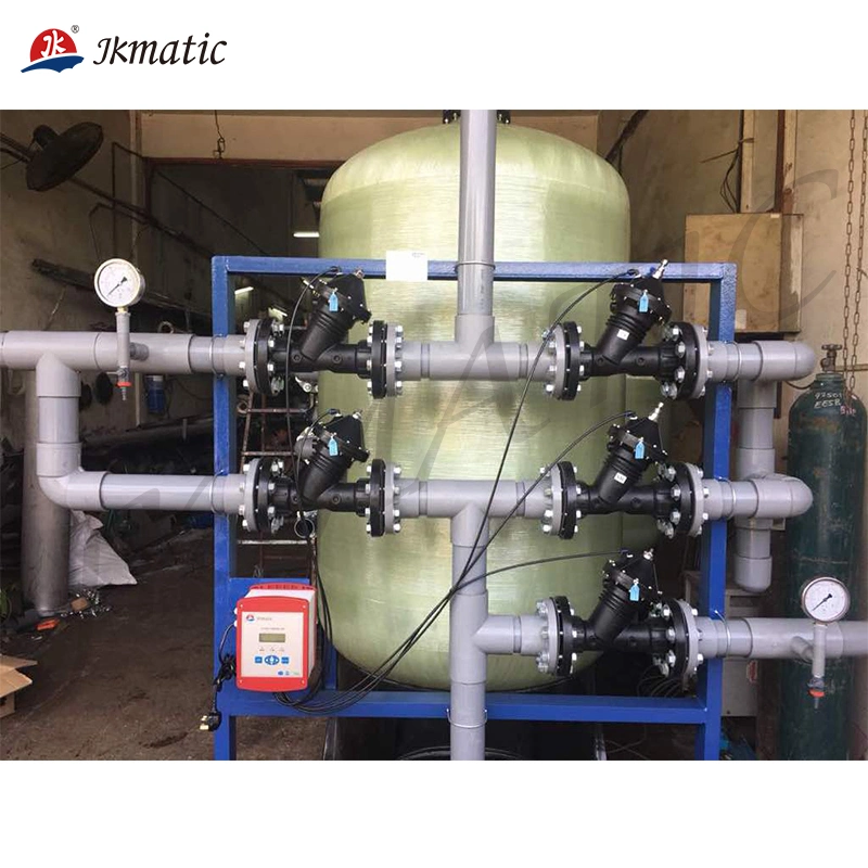 Filtro de agua industrial Jkmatic Mulsoftener Sistema purificador de tanques de presión