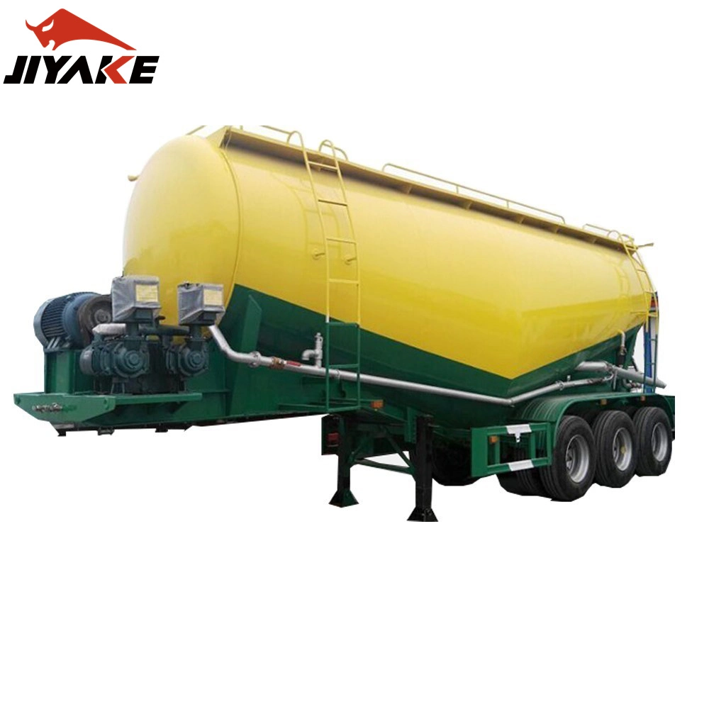 Customized 50t 2 Axles 3 Axles Cement/Fly Ash/Powder Material/ Bulk Cement Tanker Trailer Silo Tank Truck Semi Trailer Dry Bulk Trailer Cement Bulk Trailer