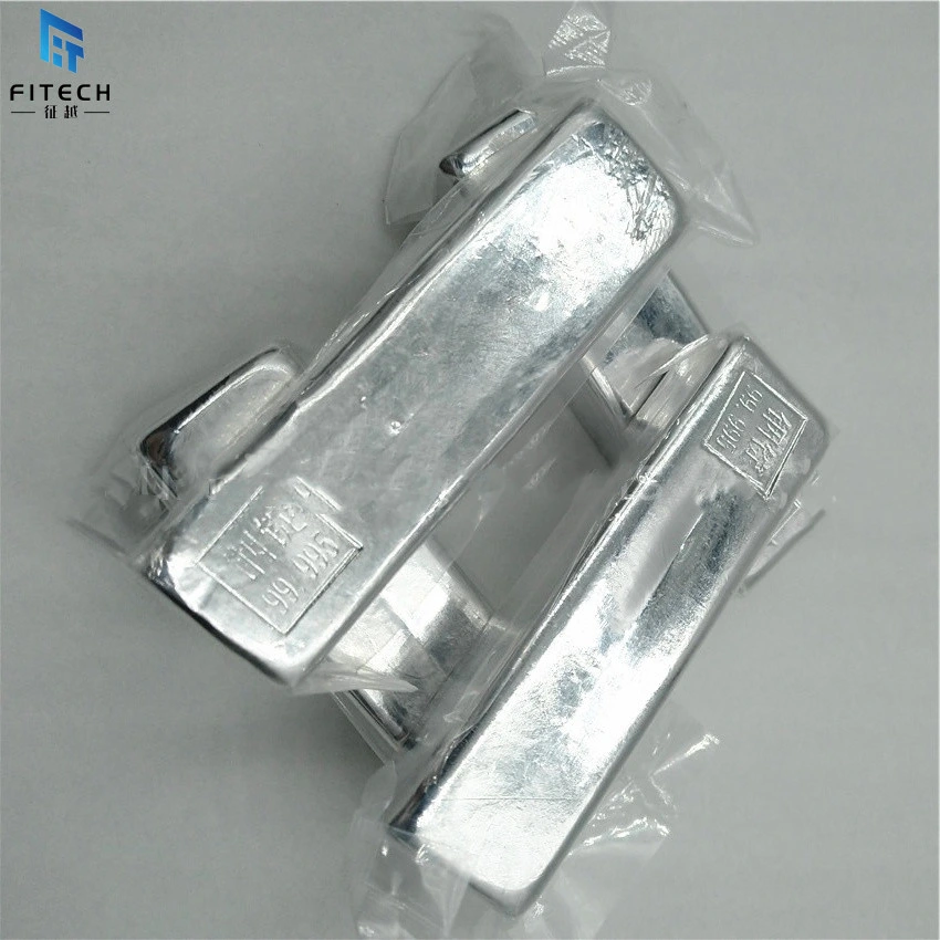 500 г на Ingot High Purity 99.995% Silver White Indium Ingot