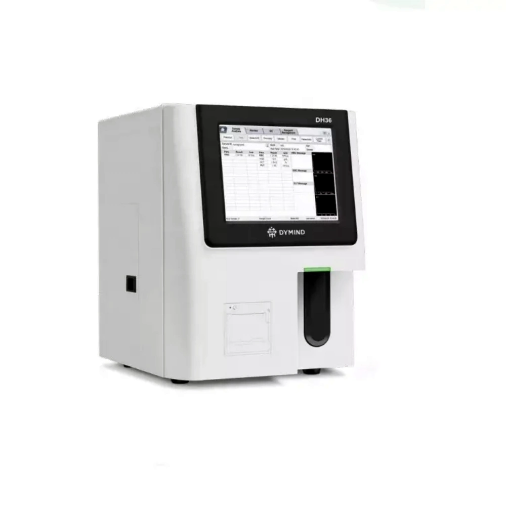 Hot Sale Dymind Dh36 Blood Hematology Analyzer Hematology Machine 3 Part Hematology Analyzer