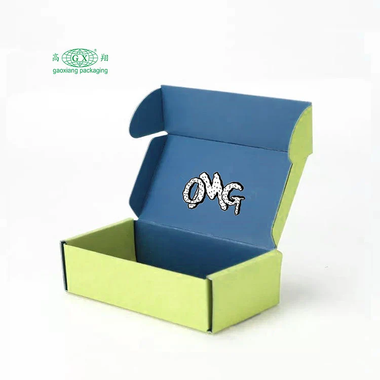 Zhejiang Factory Custom Made Colored Printed Carton Corrugated Shipping Box with Logo