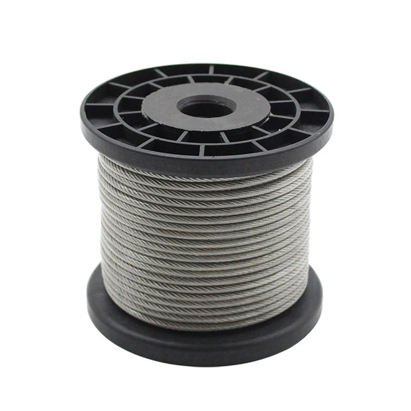 Hollow Core Steel Cable/Wire Rope/PC Strand 6mm Stainless Galvanized PC Steel Wire