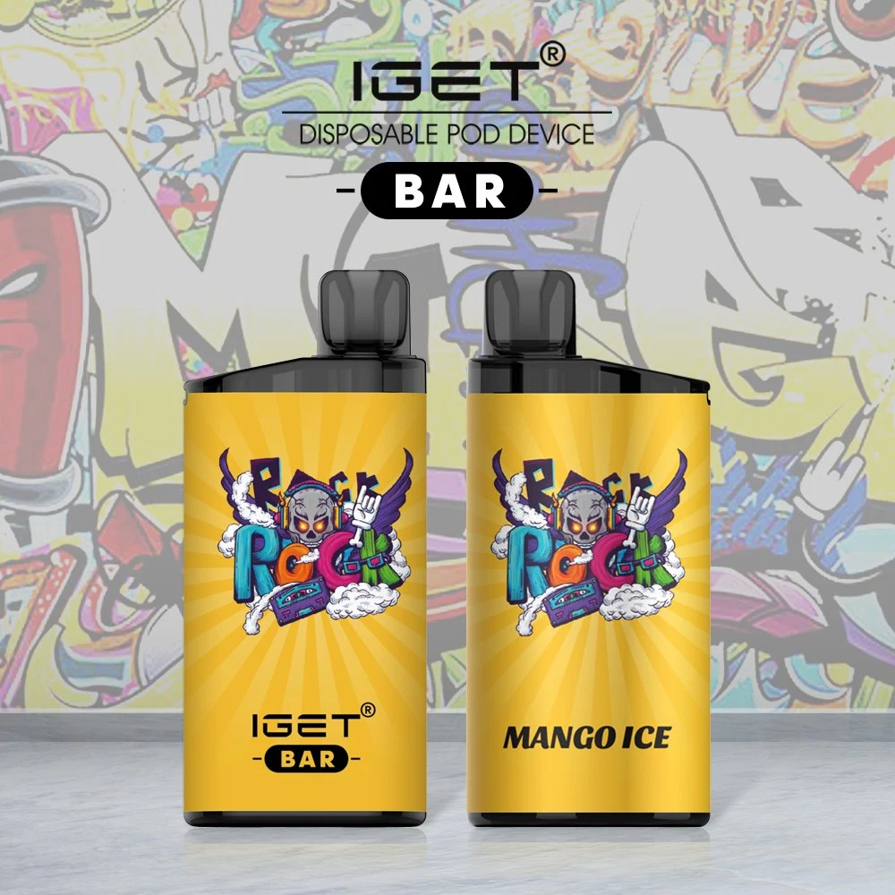 Sabores increíbles E Liquid VAPE Igget Bar Pod E cigarrillos